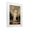Stupell Industries Ghost with Black Kitten Framed Print Under Glass, design by Arlington Prints